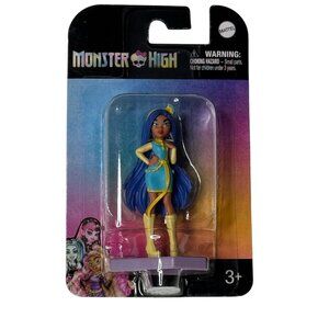 Monster High Mini Doll Figure Blue Hair New On Card Collectible